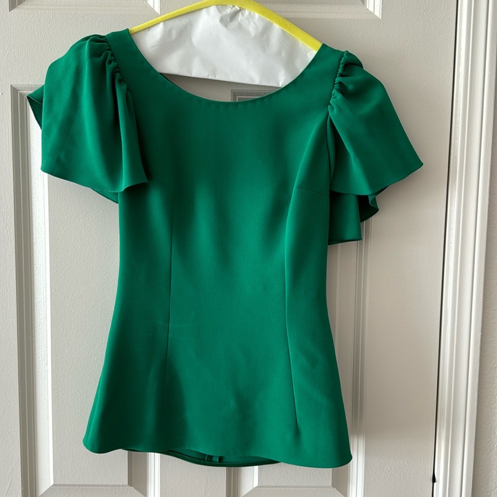 Dolce Gabbana green blouse